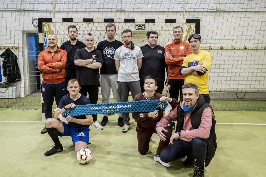 Poznańska drużyna blind football pod skrzydłami Warty...