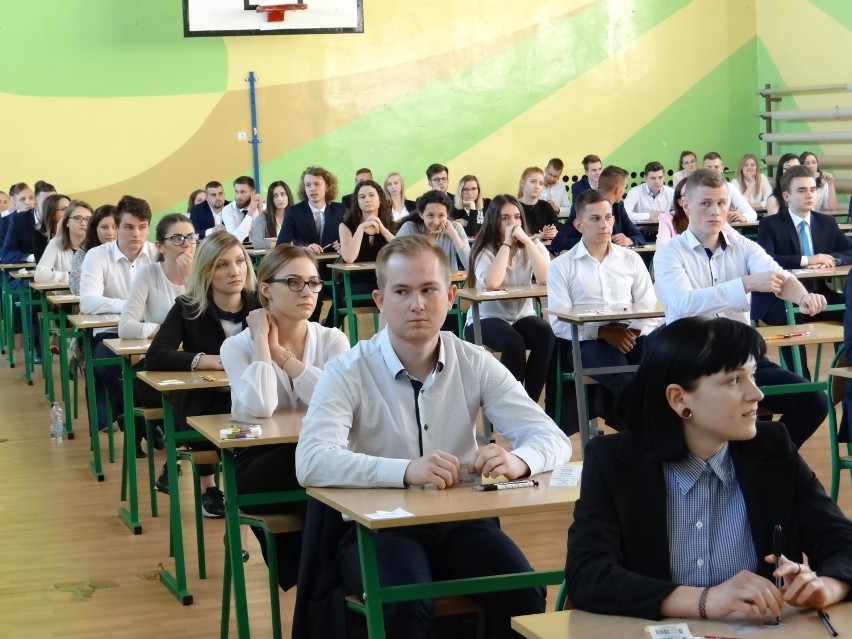 Egzamin maturalny 2018 w Zespole Szkół nr 1 w Wieluniu