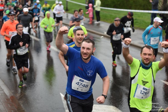 Zdjęcia z trasy półmaratonu