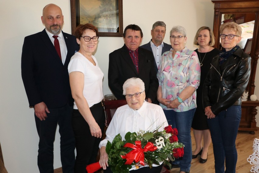 Pani Marta Ksiąg świętowała 95. urodziny. Życzymy dużo zdrowia!