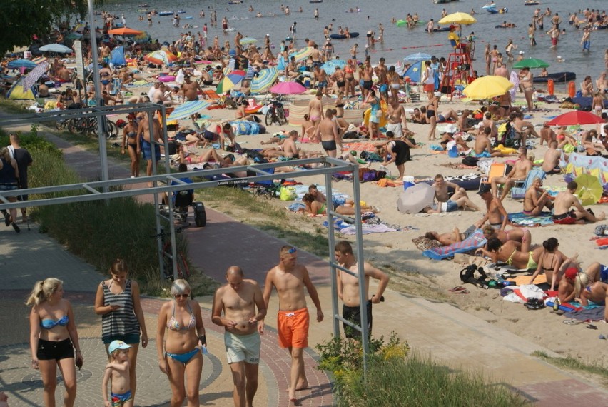 Patrole nad Pogorią są potrzebne, bo latem wypoczywają tu...