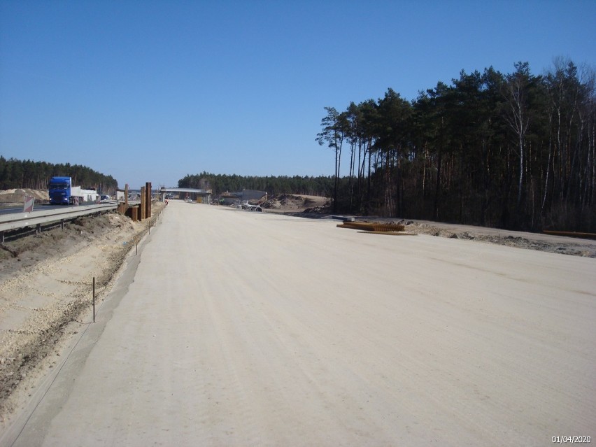 Budowa autostrady A1 Radomsko - granica województwa