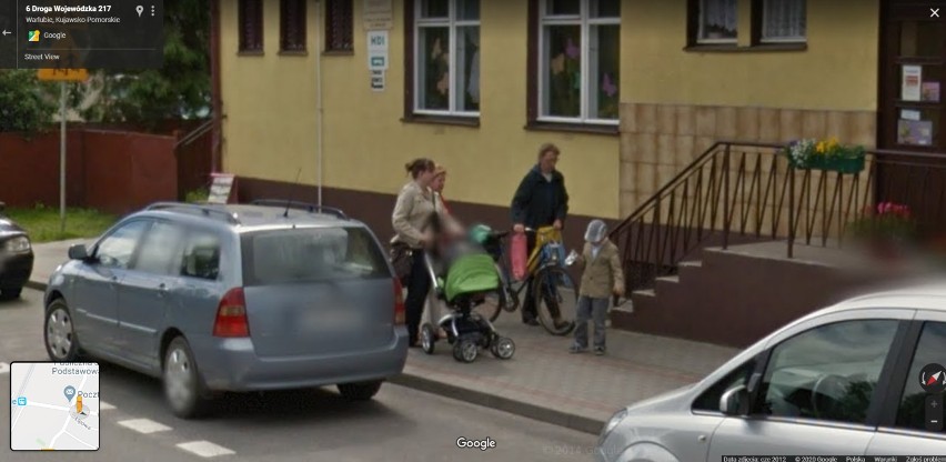 Warlubie. Przyłapani przez Google Street View na ulicach Warlubia. Może jesteś na którymś zdjęciu? [zdjęcia]