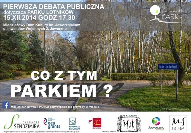 Park Lotników Jaworzno. Dziś debata w jego sprawie