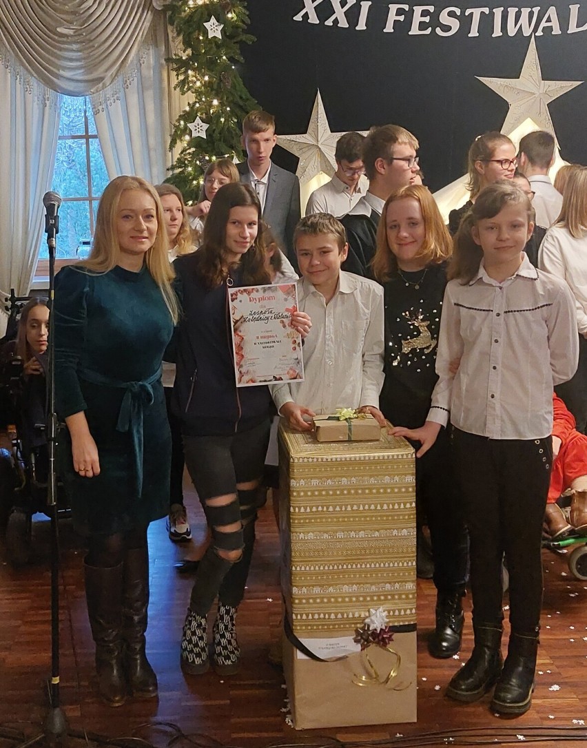 Sukces uczniów ZSS w Wieluniu na XXI Festiwalu Kolęd w Aleksandrowie Łódzkim