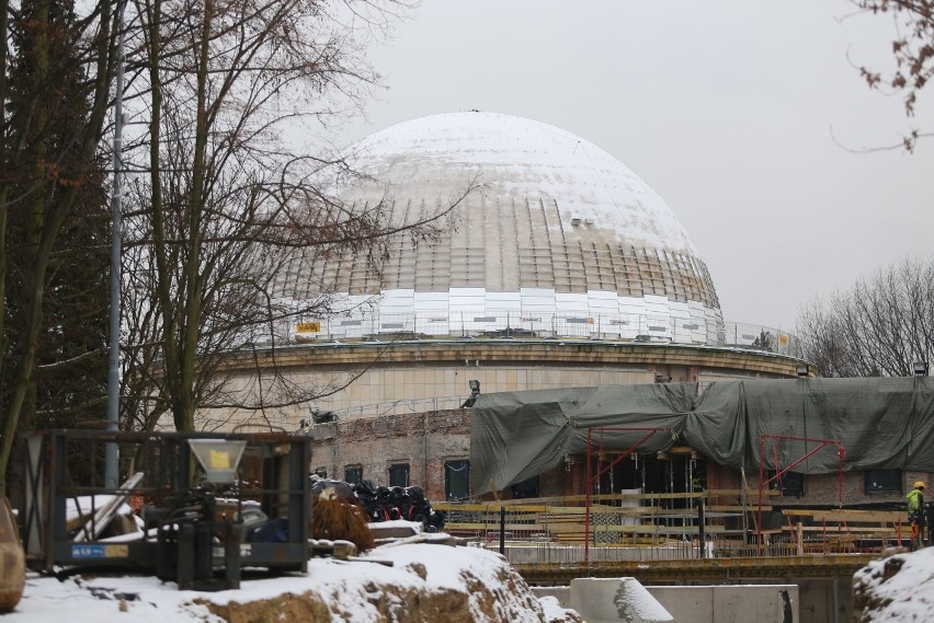 Trwa rozbudowa i modernizacja Planetarium Ślaskiego. Prace...