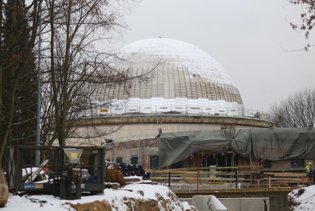 Trwa rozbudowa i modernizacja Planetarium Ślaskiego. Prace te mają zakończyć się pod koniec 2021 roku
