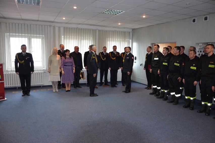 Zastępca komendanta wieluńskiej straży i dowódca JRG odchodzą na emeryturę FOTO