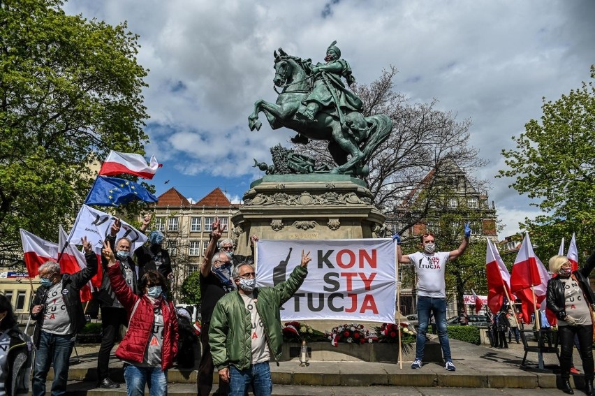 Obchody rocznicy uchwalenia Konstytucji 3 Maja. Sprzeciw...