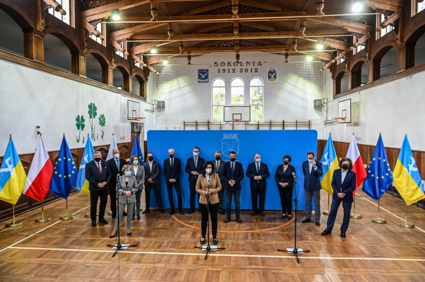 Rafał Trzaskowski na konferencji z pomorskimi samorządowcami...