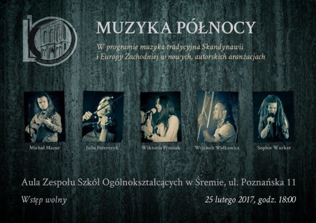 "Muzyka Północy" zabrzmi w śremskim Ogólniaku