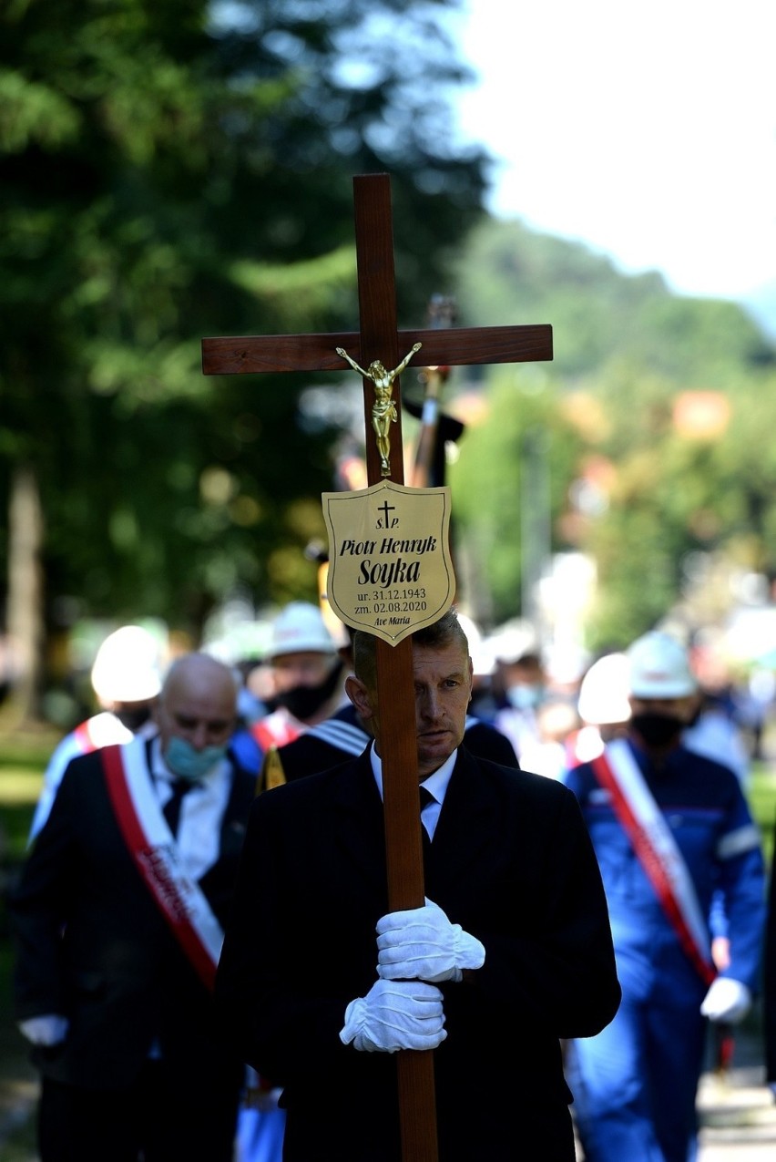 Pogrzeb Piotra Soyki na cmentarzu Srebrzysko w Gdańsku...