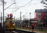 Wrocław: Tir zerwał trakcję kolejową na Praczach Odrzańskich