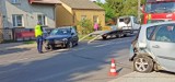 Wypadek w Białej koło Wielunia. Jedna osoba trafiła do szpitala ZDJĘCIA