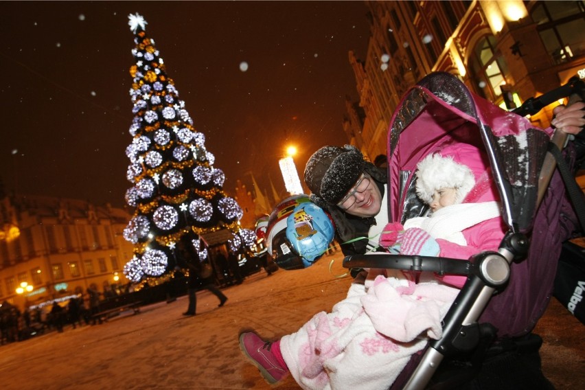 Choinka na wrocławskim Rynku, 2012 rok