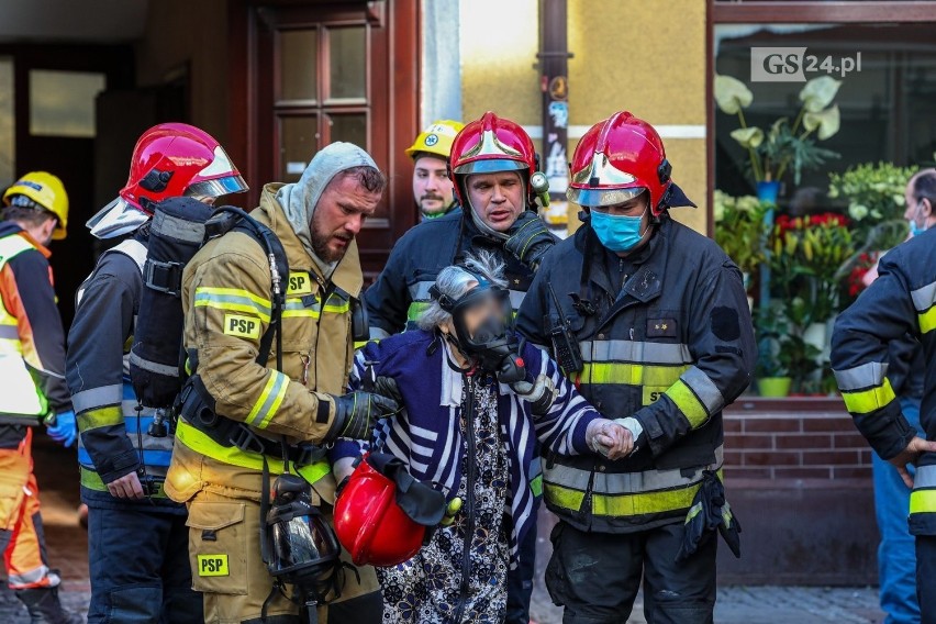 Tragiczny pożar przy ul. Jagiellońskiej w Szczecinie -...