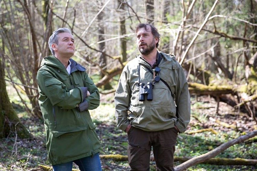 Robert Biedroń odwiedził Puszczę Białowieska i spotkał się z...