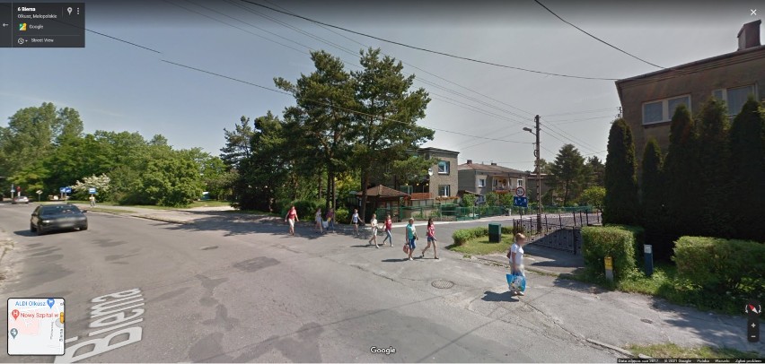 Olkuskie osiedla uchwycone przez kamery Google Street View
