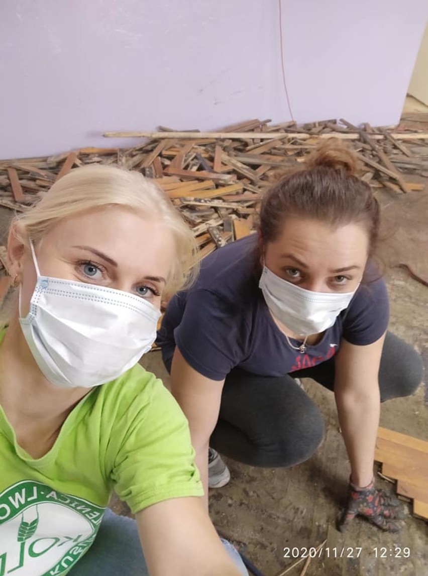 Lwówek. Warsztat Terapii Zajęciowej w Grońsku działa aktywnie w czasie pandemii i remontuje swój budynek 