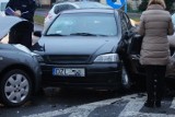 Wypadek na ulicy Leszczyńskiej w Legnicy [ZDJĘCIA]