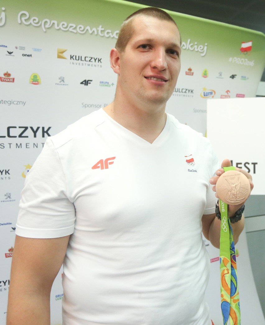 Wojciech Nowicki wrócił z Rio de Janeiro z brązowym medalem!