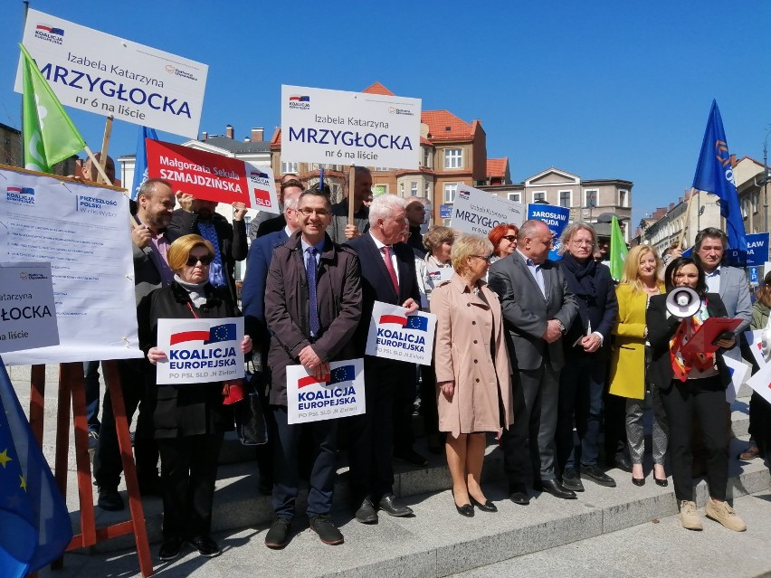 Wałbrzych: Koalicja Europejska prezentowała kilkoro  kandydatów i Deklarację Programową