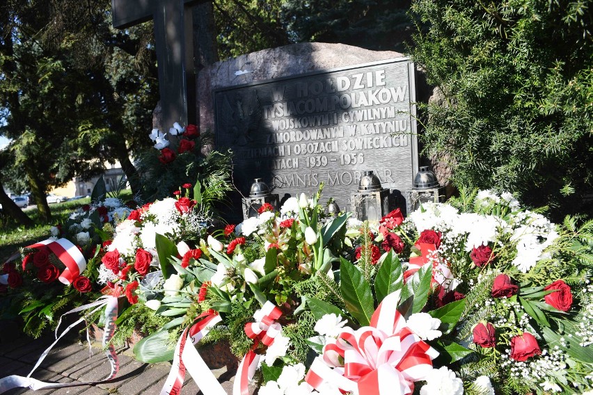 82. rocznica zbrodni katyńskiej w Piotrkowie, 13.04.2022....