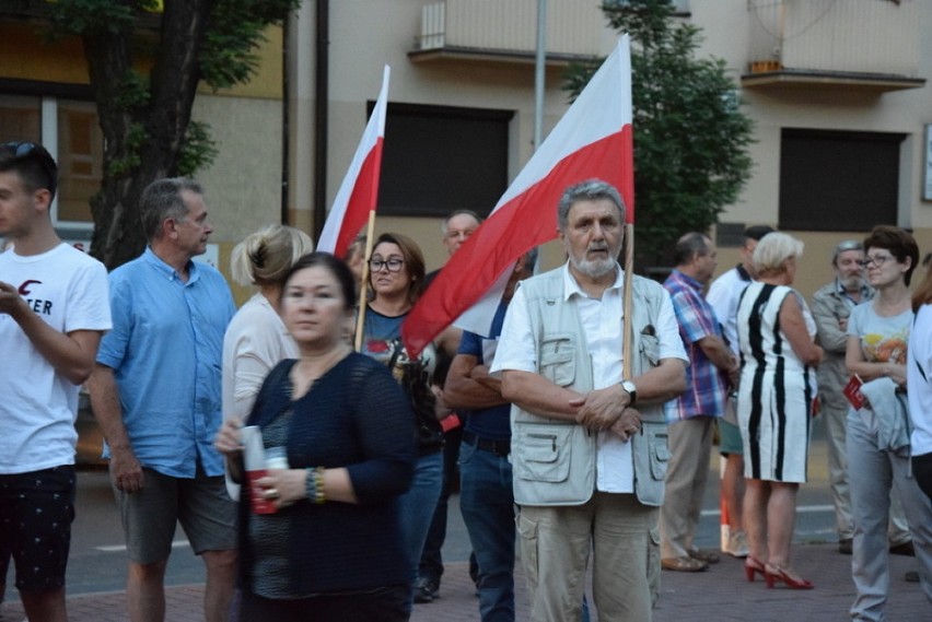 Protest pod częstochowskim sądem