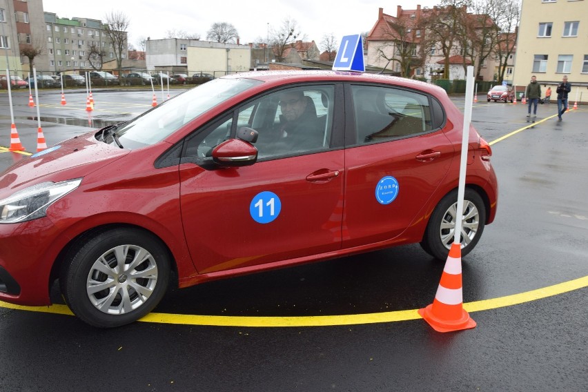 Plac manewrowy ośrodka egzaminacyjnego w Szczecinku