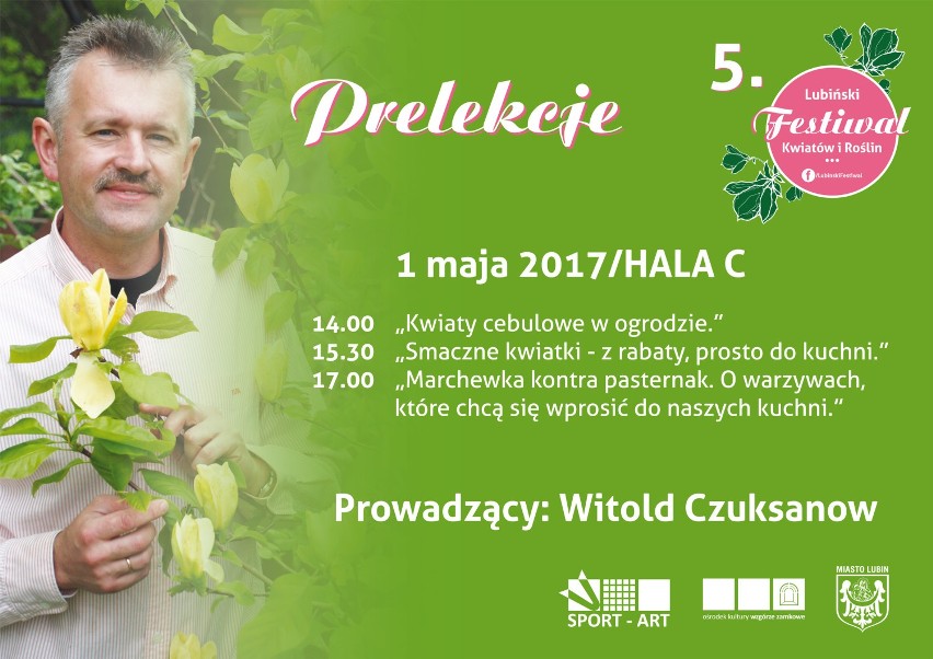Wiotold Czuksanow gospodarzem Lubińskiego Festiwalu Kwiatów...