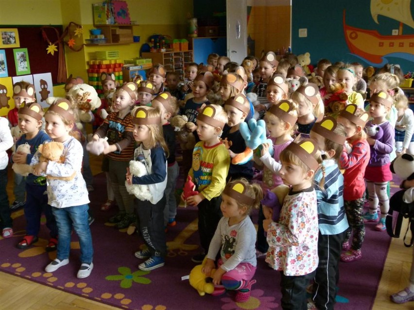 Dzień Pluszowego Misia w przedszkolu nr 3 w Zduńskiej Woli