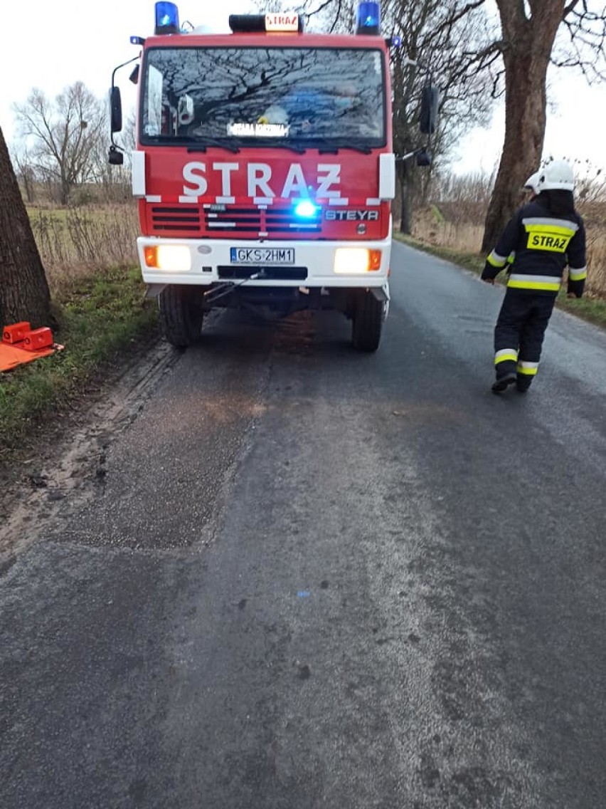 Wypadek na trasie Liniewo - Orle. Nie żyje 19-letnia pasażerka hondy. Zmarła w szpitalu w Gdańsku [ZDJĘCIA]