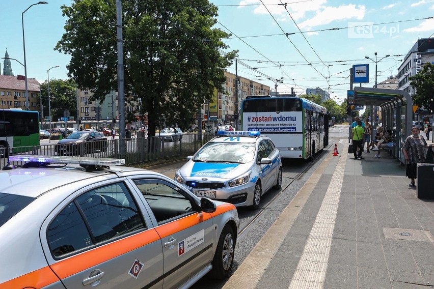 Wypadek na Bramie Portowej w Szczecinie