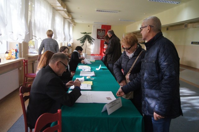 Wybory parlamentarne Radomsko 2015: Frekwencja w Radomsku