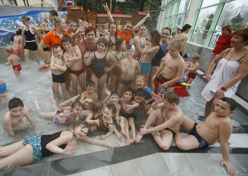 Aquadrom w Rudzie Śląskiej: Tak dzieci spędzały ferie 2013 [ZDJĘCIA]