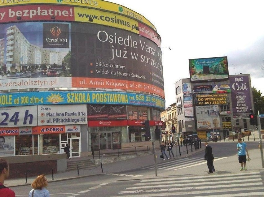Tytuł "Miastoszpeciciela" zyskał Okrąglak w Olsztynie przy...