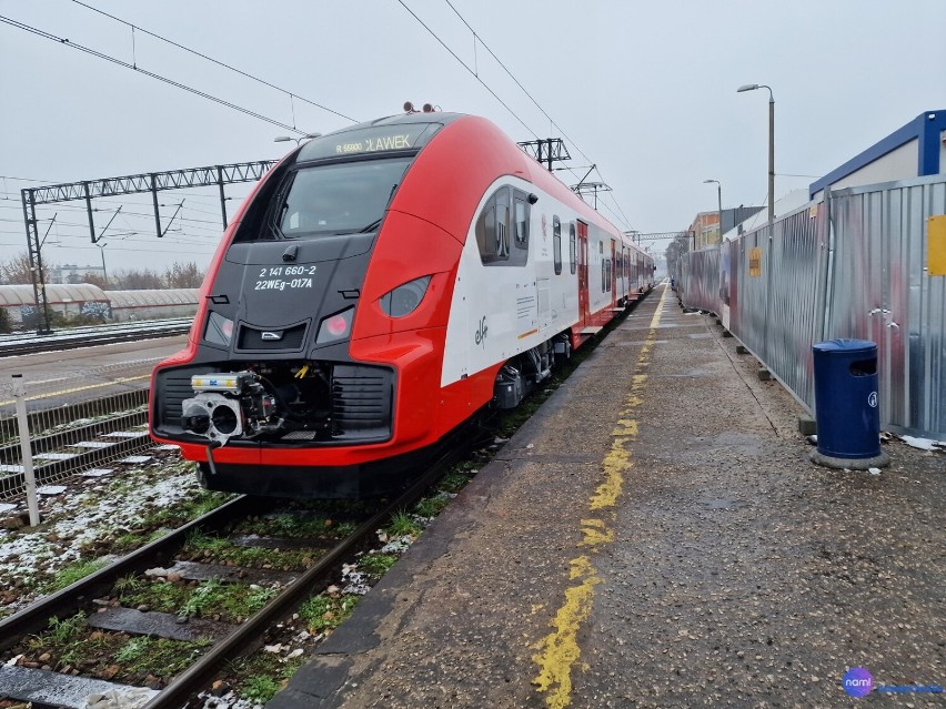 Nowy pociąg Pesy we Włocławku