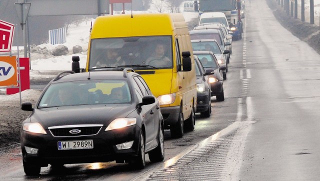 Dla bełchatowian brak obwodnicy to korki w mieście