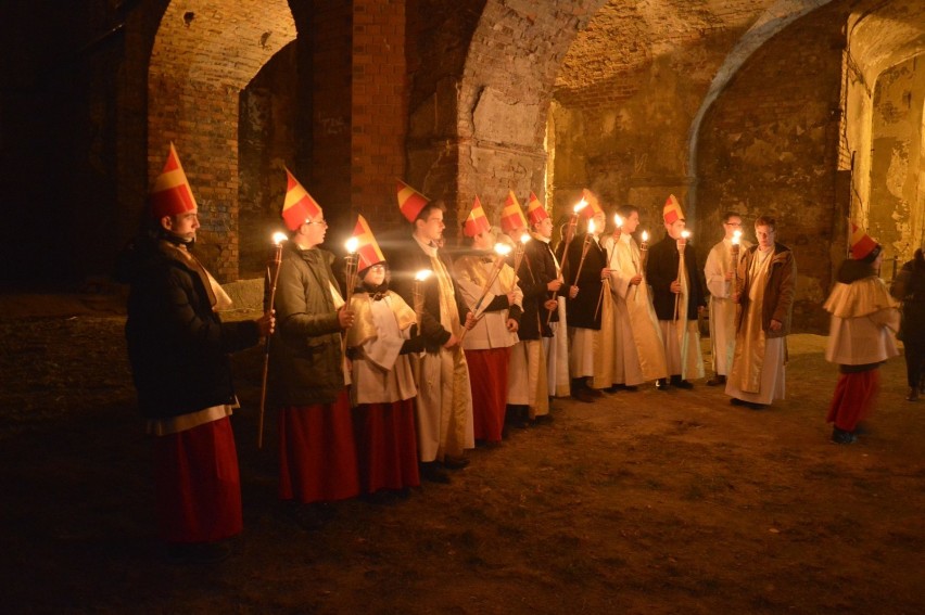 Korowód świętego Mikołaja w Głogowie