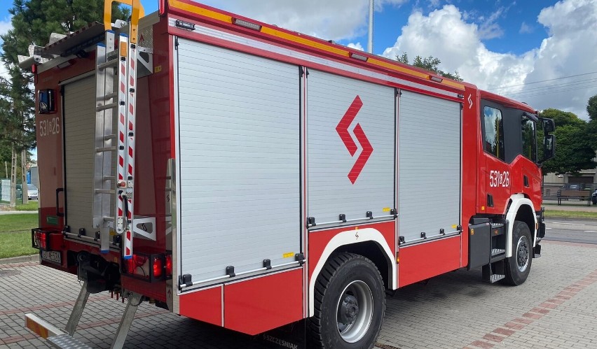 Ten wóz strażacki będzie służył wszystkim gminom ziemi sztumskiej