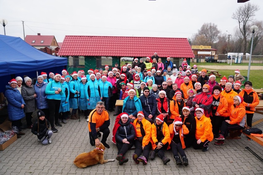 III mikołajkowy marsz nordic walking