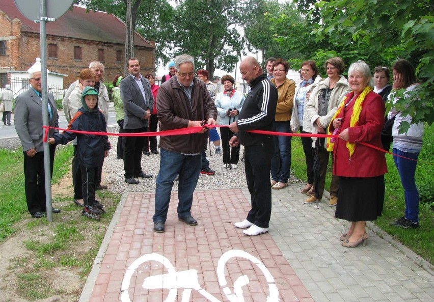 Gmina Malbork. Ścieżka pieszo-rowerowa do Lasowic Wielkich oficjalnie otwarta