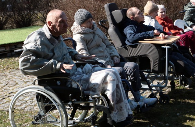 Pierwszy wiosenny piknik w DPS w Grudziądzu