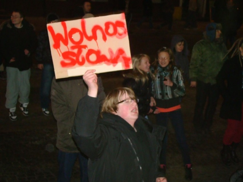Protest internautów przeciwko podpisaniu ACTA