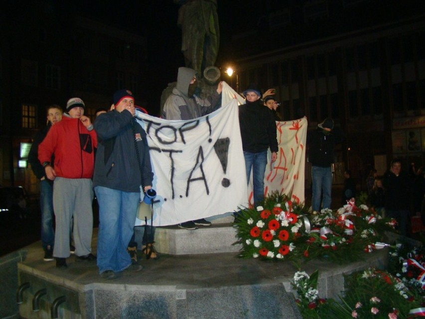 Protest internautów przeciwko podpisaniu ACTA