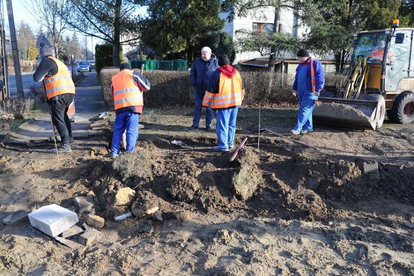 Trwa przebudowa zjazdów wzdłuż Wolińskiej