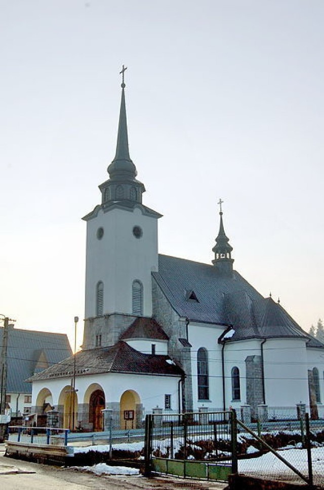 Biały Dunajec - kościół parafialny p.w. Matki Bożej Królowej Aniołów