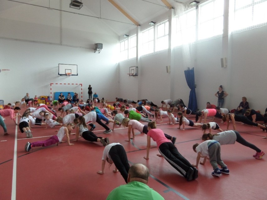 Pierwsze takie sportowe spotkanie w Zespole Szkół w Gminie Malbork