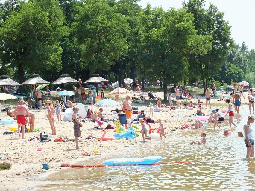 Przy dość upalnej pogodzie, z temperaturą około 30 stopni...