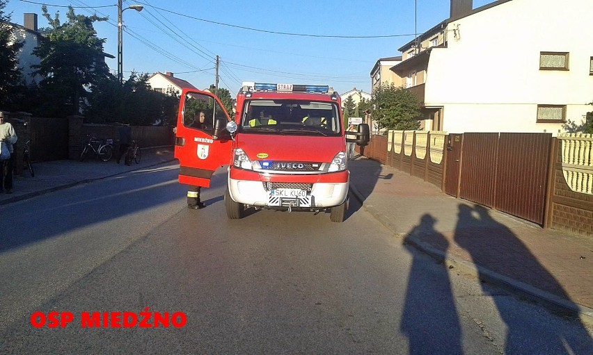 Miedźno: Wypadek na skrzyżowaniu Jagiełły z Wyzwolenia [FOTO]